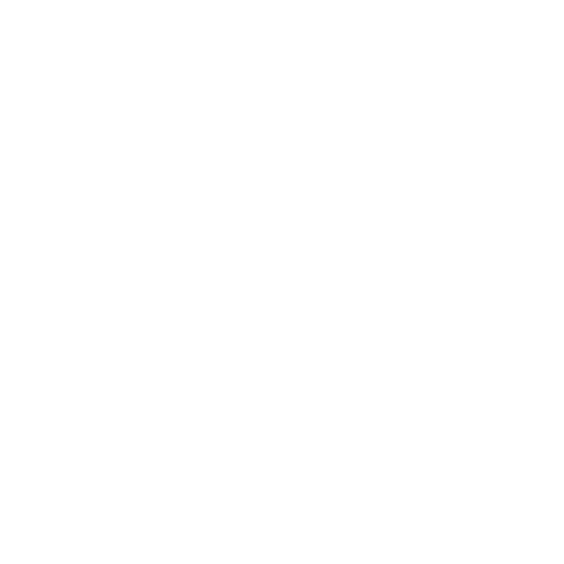 Simple line-art logo of three leaves inside a circle.